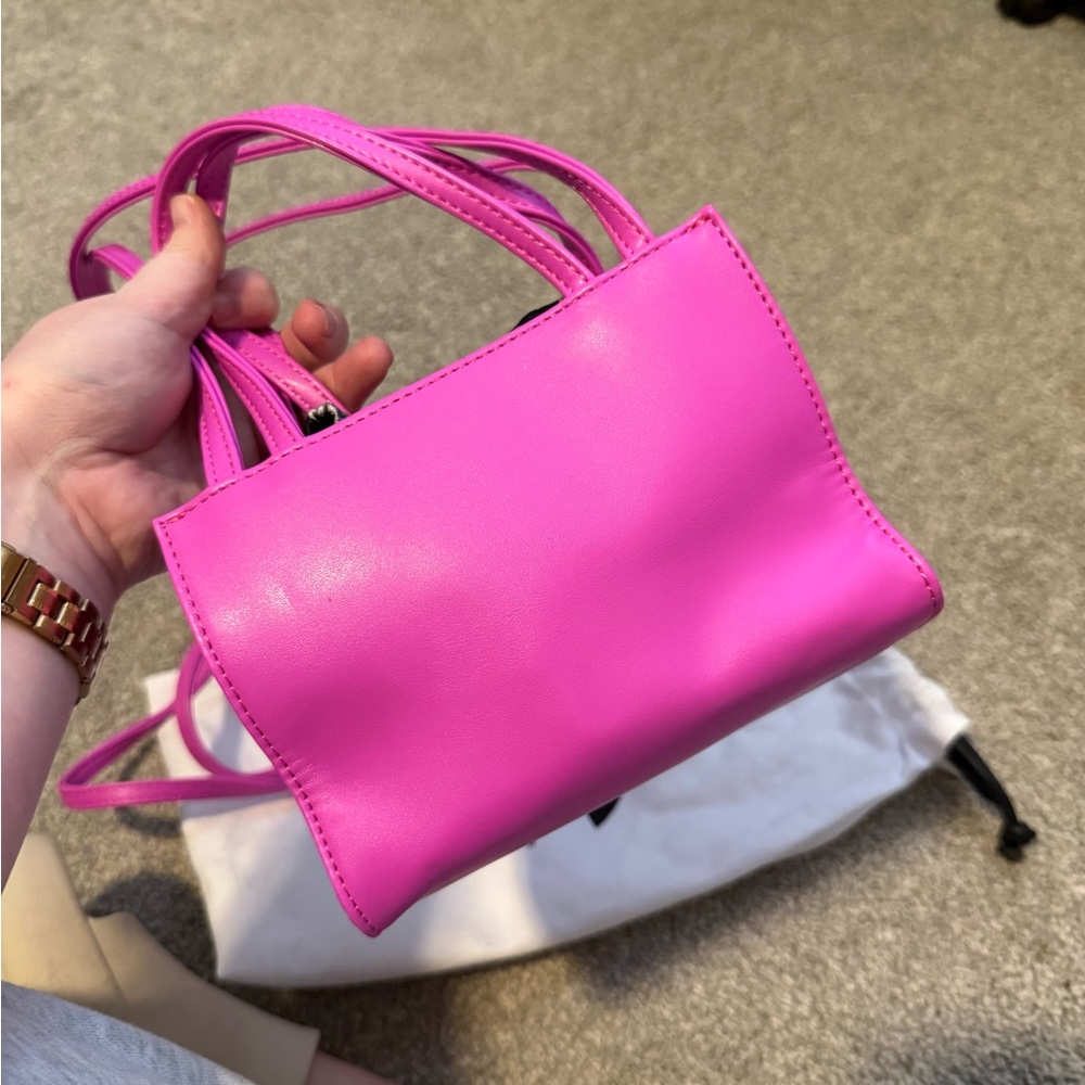 Telfar Small Shopping Bag Fuschia - Picture 2 of 10